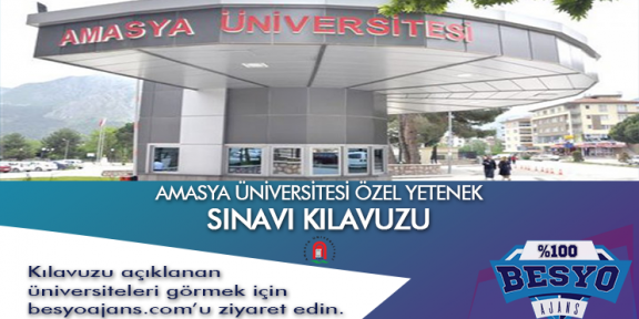 Amasya Üniversitesi Besyo Özel Yetenek Sınavı