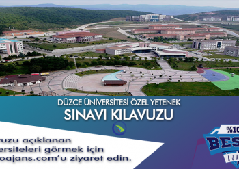 Düzce Üniversitesi Besyo Özel Yetenek Sınavı