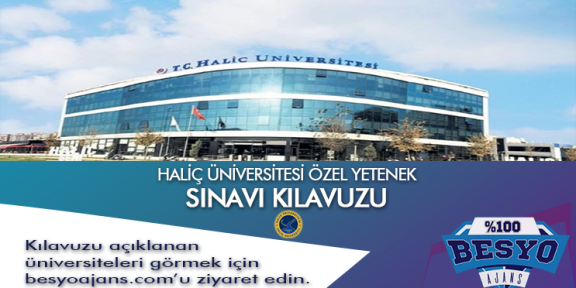Haliç Üniversitesi Besyo Özel Yetenek Sınavı