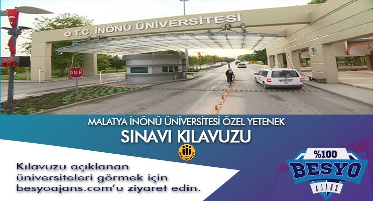 Malatya İnönü Üniversitesi Besyo Özel Yetenek Sınavı
