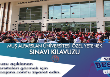Muş Alparslan Üniversitesi Besyo Özel Yetenek Sınavı