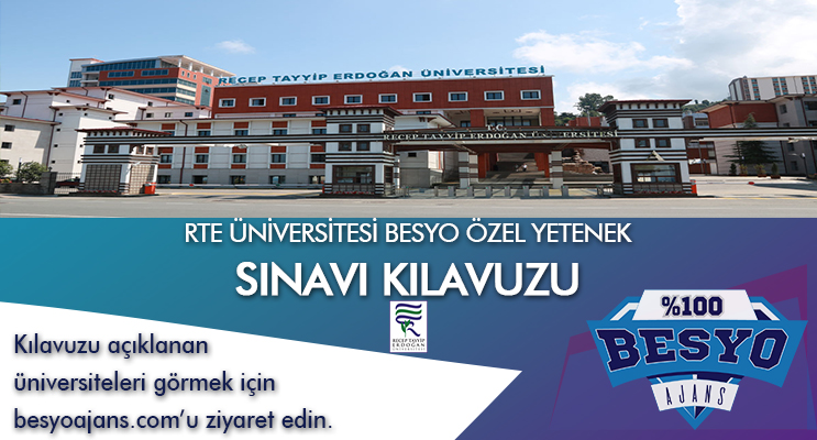 RTE ÜNİVERSİTESİ BESYO
