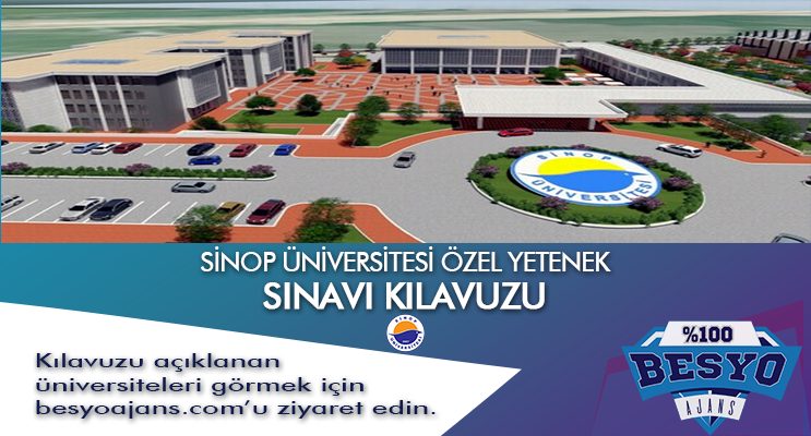 Sinop Üniversitesi Besyo Özel Yetenek Sınavı Kılavuzu