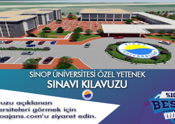Sinop Üniversitesi Besyo Özel Yetenek Sınavı Kılavuzu