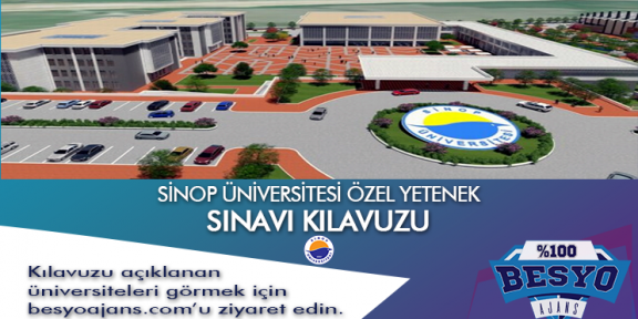Sinop Üniversitesi Besyo Özel Yetenek Sınavı Kılavuzu