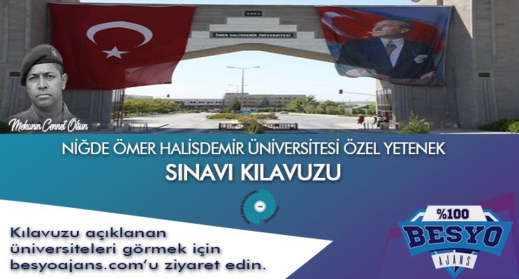 Niğde Ömer Halisdemir Üniversitesi Besyo Özel Yetenek Sınavı