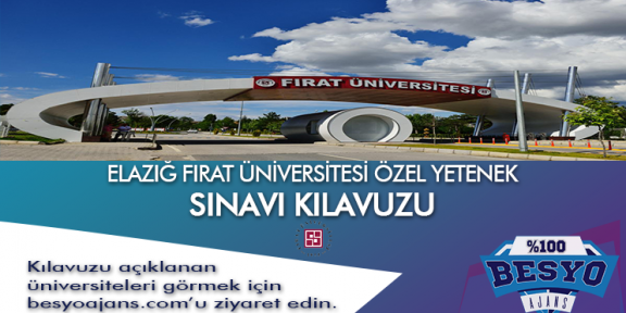 Elazığ Fırat Üniversitesi Özel Yetenek Sınavı