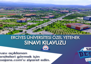 Kayseri Erciyes Üniversitesi Besyo Özel Yetenek Sınavı