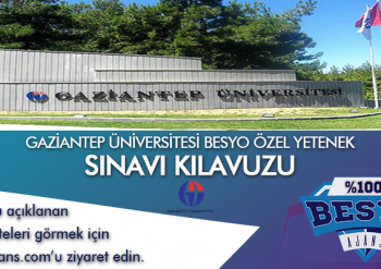 Gaziantep Üniversitesi Besyo Özel Yetenek Sınavı