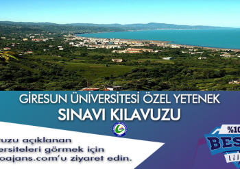 Giresun Üniversitesi Besyo Özel Yetenek Sınavı