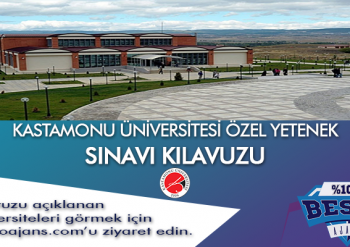 Kastamonu Üniversitesi Besyo Özel Yetenek Sınavı