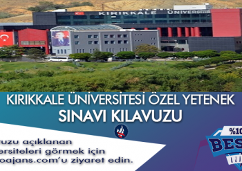 Kırıkkale Üniversitesi Besyo Özel Yetenek Sınavı