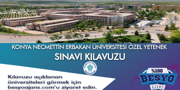 Konya Necmettin Erbakan Üniversitesi Besyo Özel Yetenek Sınavı