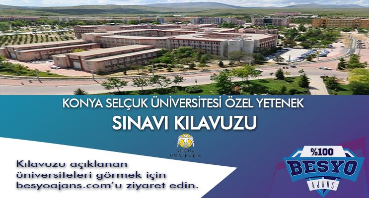 Konya Selçuk Üniversitesi Besyo Özel Yetenek Sınavı