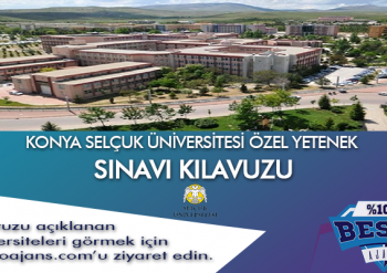 Konya Selçuk Üniversitesi Besyo Özel Yetenek Sınavı