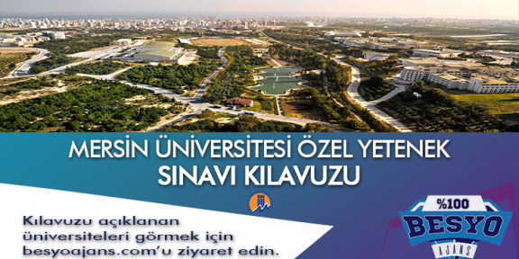 Mersin Üniversitesi Besyo Özel Yetenek Sınavı