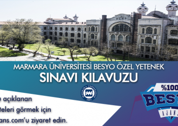 Marmara Üniversitesi Besyo Özel Yetenek Sınavı