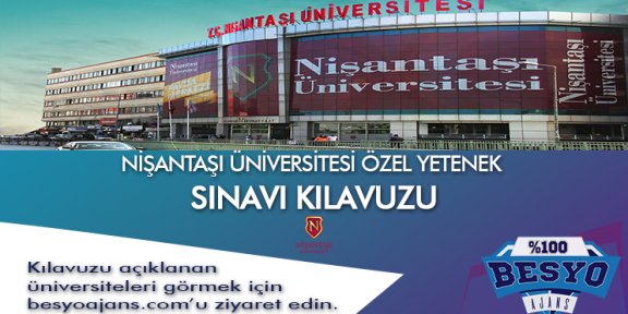 İstanbul Nişantaşı Üniversitesi Besyo Özel Yetenek Sınavı