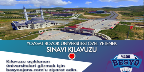 Yozgat Bozok Üniversitesi Besyo Özel Yetenek Sınavı